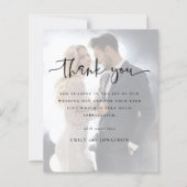 Budget 2写真オーバーレイ結婚の感謝 (正面)