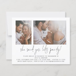 Budget 2写真SheはYesがパーティー婚約を許可