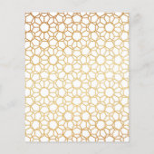 BUDGET 2023カレンダファミリモダンフォトカード チラシ (裏面)