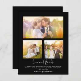 BUDGET 3 photo 感謝してい Loveの結婚Black Thank You