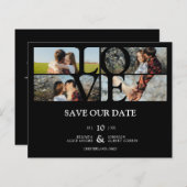 Budget 4 Photos Black Chicトレンディーコラ結婚ージュ  (正面/裏面)