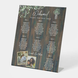 BUDGET 7テーブルジプソフィー素朴ラの写真シート 台座サイン