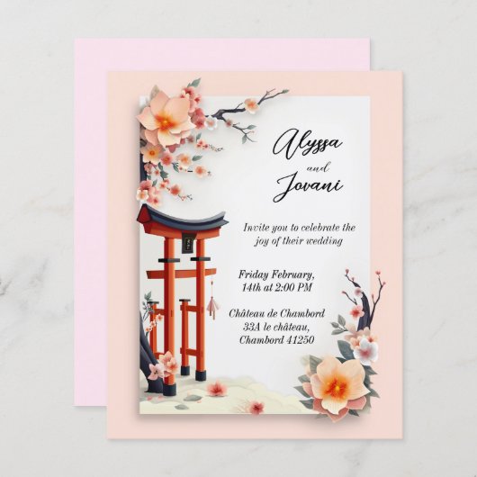 Budget A Love Blossoming Under the Cherry Trees (正面/裏面)