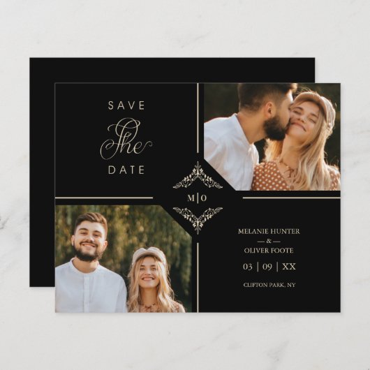 Budget Advented Frosshの結婚イニシャル (正面/裏面)