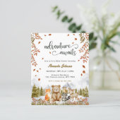 Budget Adventure Woodland Animals Baby Shower (スタンド正面)