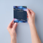 BUDGET AGATEパープル金ゴールドグリッター救日 チラシ (手)