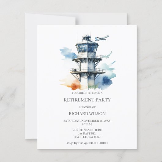 Budget Air Traffic Controller Retirement Party  (正面)