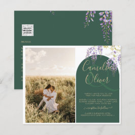 Budget All-in1 PHOTOの藤結婚QRコードINV