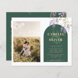 Budget All-in1 PHOTOの藤結婚QRコードINV