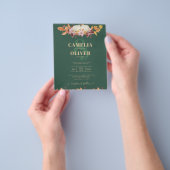 BUDGET All-in-1秋パンプキングリーン金ゴールド結婚ズ チラシ (手)