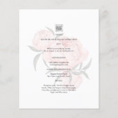 Budget All-in-1 Pink赤面フローラオーバーレイ結婚ズ (裏面)