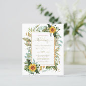 BUDGET All-in-1 Sunflowers素朴 Greenery結婚's (スタンド正面)