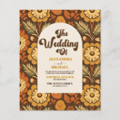 Budget Arch Groovyレトロ70sフローラ (正面)