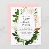 Budget Baby Shower by Mail Greenery Botanical (正面/裏面)