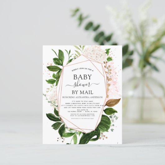 Budget Baby Shower by Mail Greenery Botanical (スタンド正面)