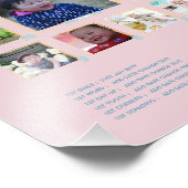 BUDGET Babys 1st Yr Grandparent PHOTO Keepsake フォトプリント (角)