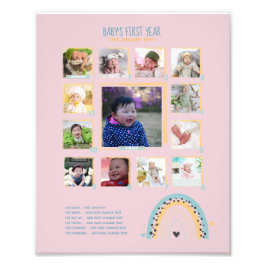 BUDGET Babys 1st Yr Grandparent PHOTO Keepsake フォトプリント