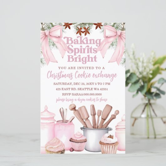 Budget Baking Spirits Bright Pink Cookie Exchange  (スタンド正面)