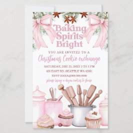 Budget Baking Spirits Bright Pink Cookie Exchange 