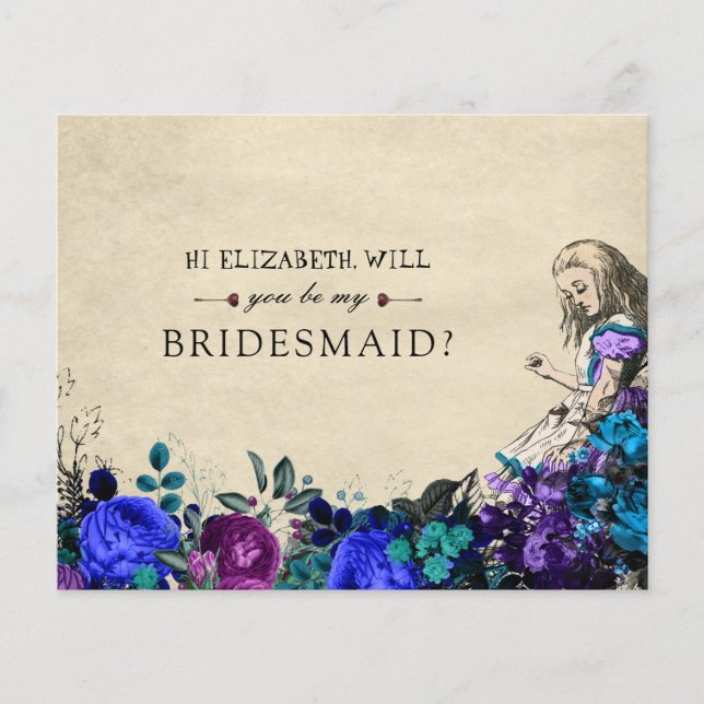 BUDGET Be My Bridesmaid Alice in Wonderland (正面)