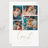 Budget Be our Guest Quote White Fancy Wedding (正面/裏面)