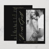 Budget Be Our Guest Script Photo Wedding Wimshical (正面/裏面)