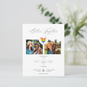 Budget Better Together Pride Rainbow LGBT Heart   (スタンド正面)