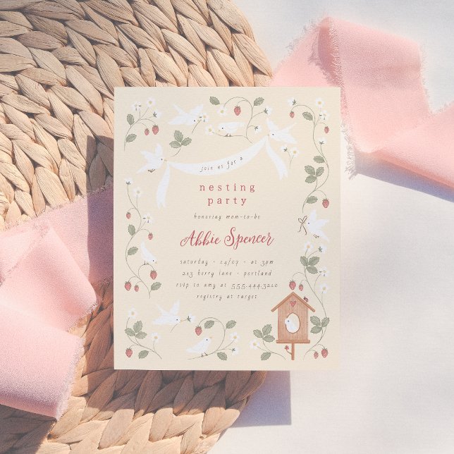 Budget Birds & Berries Nesting Party Baby Shower (クリエイターアップロード済み)