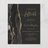Budget Black Agate Gold 50th Anniversary Party (正面)