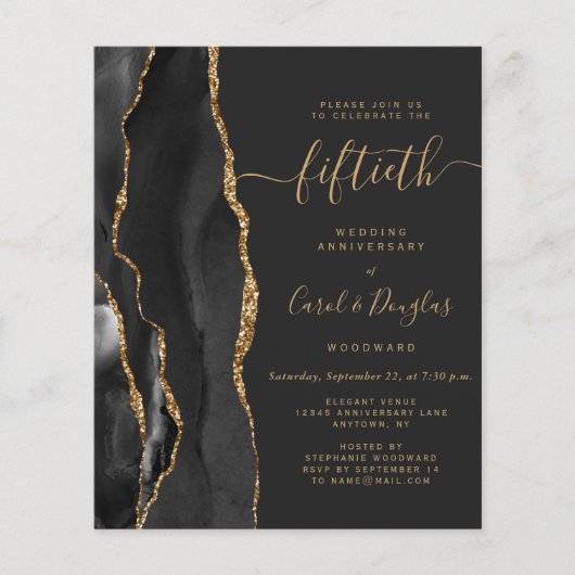 Budget Black Agate Gold 50th Anniversary Party (正面)