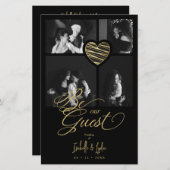 Budget Black Fake Golden Luxury Heart 4 photos (正面/裏面)