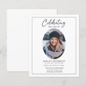 Budget Black White Celebration of Life Funeral (正面/裏面)