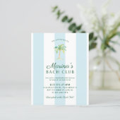 BUDGET Blue Stripes Beach Bach Club Bridal Shower (スタンド正面)