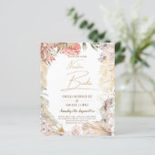 BUDGET BOHO結婚式の招待デジタルダウンロード (スタンド正面)