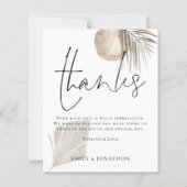 BUDGET Boho Pampas引用文結婚の3枚感謝してい写真 (正面)