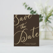 Budget Brown Chic Photo Minimal Whimsical Script (スタンド正面)