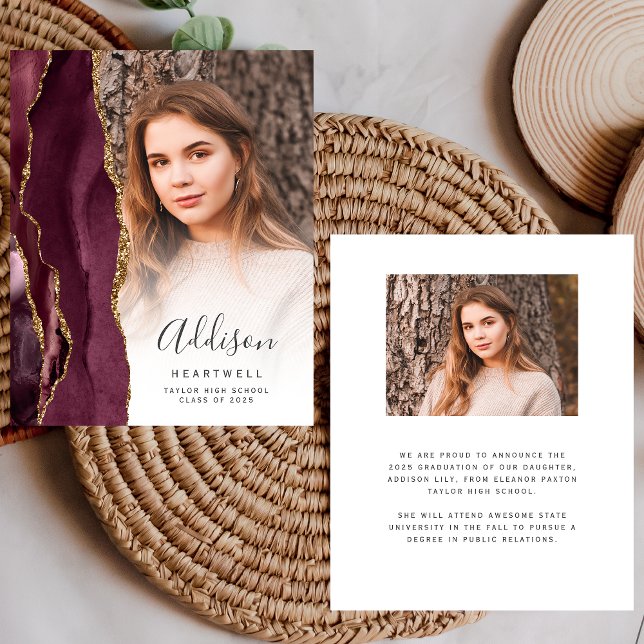 Budget Burgundy Agate写真のグラード発表 (クリエイターアップロード済み)