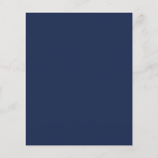 Budget Burgundy Floral Navy Blue Wedding Invite (裏面)