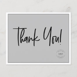 Budget Business LogoソーシャルQRコードありがとう チラシ