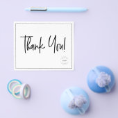 Budget Business Logo Social Website Code Thank You チラシ (シングル)