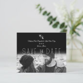 Budget BW Chic Minimalistの写真クラシックイニシャル (スタンド正面)