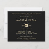 Budget Cheap Minimalist Fancy Photo Golden Effect (裏面)