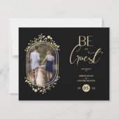 Budget Cheap Minimalist Fancy Photo Golden Effect (正面)