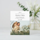 BUDGET Chic 素朴 Script 2写真QRコード結婚s (スタンド正面)