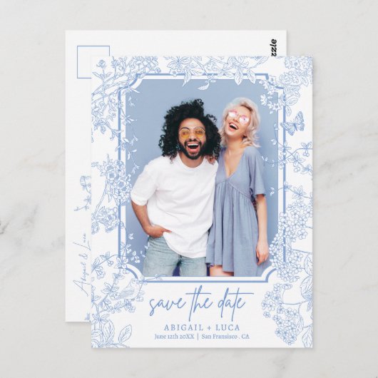 Budget Chinoiserie Toileの結婚日付救の写真 ポストカード (正面/裏面)