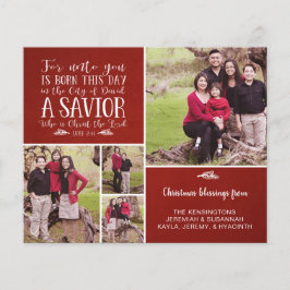 Budget Christian Christmas Verseタイポグラフィ写真