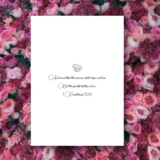 Budget Christian Monogrammed Cross Modern Minimal 招待状