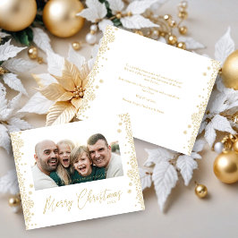 Budget Christmas Snowflakes Fancy Minimalist Photo