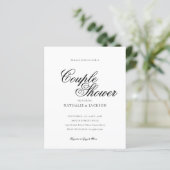 BUDGET Classic Elegant Script Couple Shower (スタンド正面)