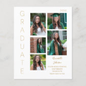 Budget Color Glow-金ゴールド&ホワイト大学院1号写真 チラシ (正面)